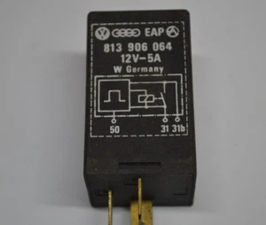 Cold Start Relay 75-84 VW Jetta Rabbit Scirocco Cabriolet MK1 - 813 906 064 - - Picture 1 of 2