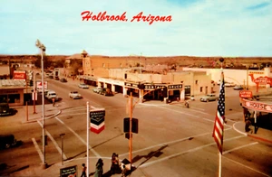 Route 66 Holbrook Arizona Coca Cola Schild mobile Tankstelle Drogerie Postkarte - Bild 1 von 3