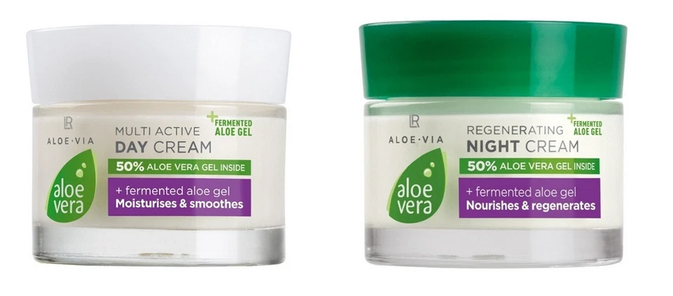 LR Aloe Vera Tag-& Nachtgesichtspflege-Set, 100 ml, Neu & TOPSELLER - Bild 1 von 1