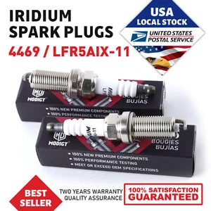 8x Fit NGK LFR5AIX11 Iridium Spark Plugs For Hyundai Nissan Infiniti Yamaha 4469 - Picture 1 of 21