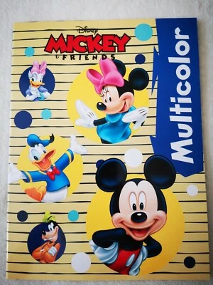 Walt Disney - Mickey & Friends Ausmalbuch (32 Ausmalbilder mit Vorlagen) - Bild 1 von 2