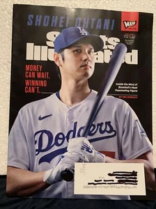 Sports Illustrated Magazine April 2024 Dodgers Shohei Ohtani Cover NEW w/Label - Picture 1 of 2
