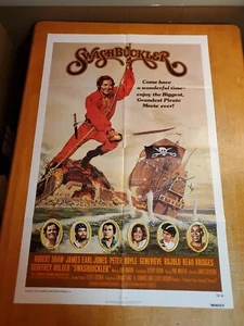 Swashbuckler Original Movie Poster 27x41 Folded Theater One Sheet 1976 Pirates - Picture 1 of 15