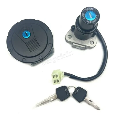 Fit For Kawasaki KLR650 2008-2018 Ignition Switch Fuel Gas Cap Lock Key Set - Image 1 of 4
