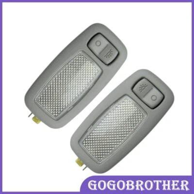 Lámpara de tocador interior izquierda+derecha gris apta para Hyundai i45 YF Sonata 2011-2015 Foto 1 de 4