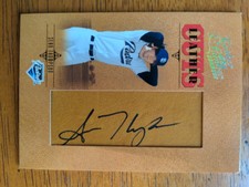 2005 Donruss Leather & Lumber Base Cuts /256 Sean Thompson #LC-173 Rookie Auto