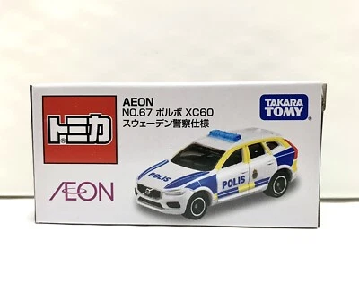 Takara Tomy / Tomica Volvo XC60 Swedish Police Car / Aeon Limited - Image 1 of 4