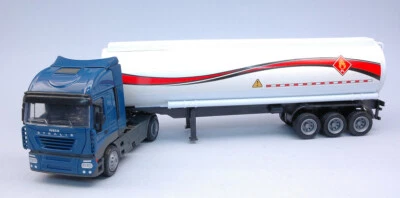 MODELLINO CAMION STATICO NEW RAY IVECO STRALIS AUTOBOTTE MODELLISMO SCALA 1/43 - Immagine 1 di 4