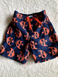 Janie and Jack Toddler Boys Bathing Suit Cute Angel Fish design. - Picture 1 of 6