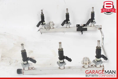 05-12 Mercedes W212 E350 C230 SLK300 Riel de inyector de combustible con inyectores de combustible OEM Foto 1 de 4