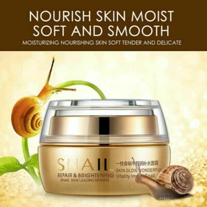 Best Korean Nature Snail Cream Face Skin Care Serum Anti Wrinkles Acne Day Night - Picture 1 of 6