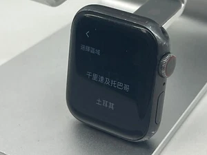 Apple Watch Series 5 | GPS 40mm + LTE - Noir - Bon état - Photo 1 sur 5