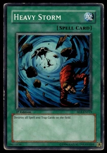 Structure Deck: Fury from the Deep Heavy Storm #SD4-EN019 - Picture 1 of 2