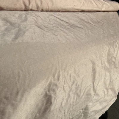 Silk 100%  beautiful Pink Fabric 2 Ply Dupione - Image 1 of 3