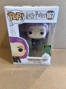 Funko Pop #107 Nymphadora Tonks 2020 Convención de Primavera ECCC Películas de Harry Potter - Imagen 1 de 6