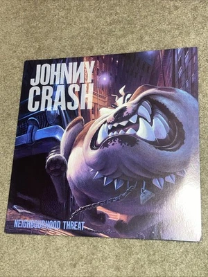 Johnny Crash - Neighbourhood Threat 1990 OZ Vinyl LP AC/DC Guns N Roses - Image 1 of 4