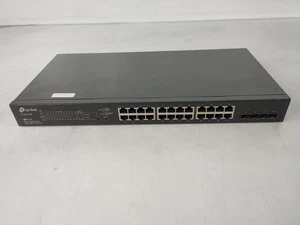 TP-Link JetStream 28-Port Gigabit Smart Switch 24-Port PoE+ TL-SG2428P - Picture 1 of 7
