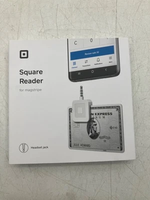 Nuevo en caja lector de tarjetas de crédito cuadrado para iPhone/Android conector conector de auriculares de 3,5 mm Foto 1 de 4