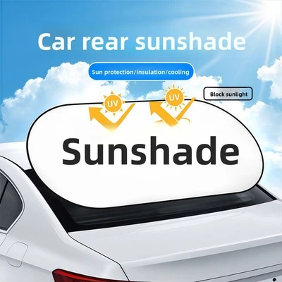 Car Rear Windshield Sun Shade Cover Back Window Visor Baby Shield UV Block - Image 1 of 4
