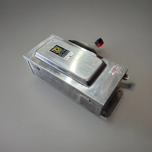🔴Square D H222DS Safety Disconnect Switch 60A 2P 240V 3R‼️STAINLESS STEEL B - Picture 1 of 7