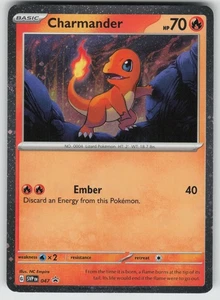 Charmander - (Cosmos Holo) Promo SV: Tarjetas Promocionales Escarlata y Violeta 047 LP - Imagen 1 de 2