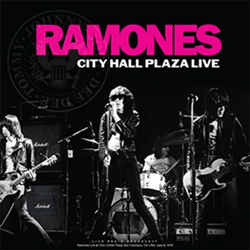 The Ramones - City Hall Plaza Live Vinyl RECORD - Image 1 of 1