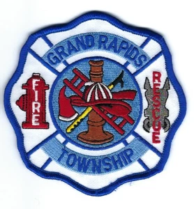 *Rarität* Grand Rapids Township (Kent County) MI Michigan Fire Dept. patch - NEU! - Bild 1 von 1