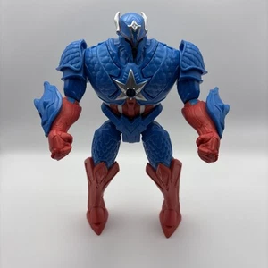 Marvel Mech Strike Monster Hunters Captain America 8" Action Figure Toy - Picture 1 of 19