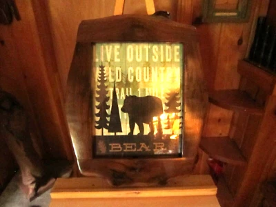 Adirondack style Rustic Frame   New price !!! - Image 1 of 4