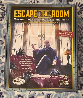 "Escape The Room" A Party Event For Gathering Of 3 To 8 From ThinkFun 2016 New - Image 1 of 4