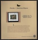 FLORDIA: AMERICAN WIGEON STATE DUCK STAMP 1993 ON FLEETWOOD  DISPLAY PAGE, MNH