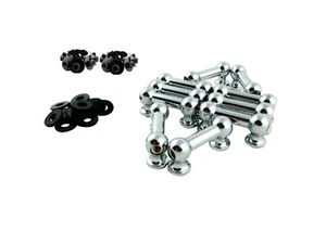 10 lengüetas de tambor de doble extremo con tornillos - 31,75 mm / 1,25 pulgadas (1 1/4") - Imagen 1 de 4