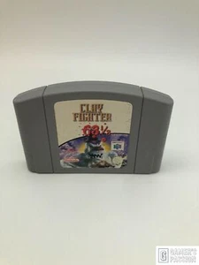 Clay Fighter 63 1/3 • Nintendo 64 • N64 • Buen estado • solo módulo • probado - Imagen 1 de 3