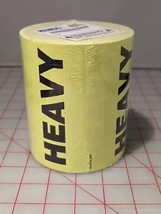 Kenco 3" x 5" "SCHWER" fluoreszierende Versandetikett Aufkleber für Versand - Bild 1 von 3