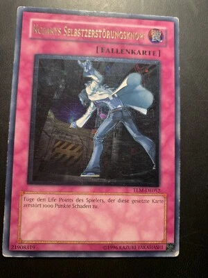 Yugioh! Konzakys Selbstzerstörungsknopf Ultimate Rare - TLM-DE052 Unlimited - #2 - Bild 1 von 4