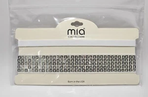 COLLAR/GARGANTILLA COLECCIÓN MIA 2 PIEZAS. JUEGO - CUERO BLANCO Y PLATA BRILLO - ¡NUEVO! - Imagen 1 de 3