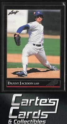 Danny Jackson 1992 Leaf #381 Black Gold Chicago Cubs - Image 1 of 2