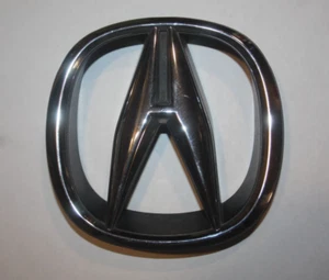 2007 2008 2009 ACURA MDX FRONT CENTER GRILL EMBLEM CHROME LOGO BADGE SYMBOL OEM - Picture 1 of 2