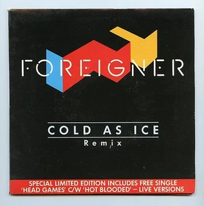 Foreigner/Cold As Ice (Remix) + 1 and a Bonus Single(Two 7" 45rpm Record Set) - Imagen 1 de 2