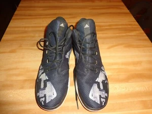 Adidas Bounce Mens Basketball Sneakers Shoes BLACK Size 11.5 NICE - Picture 1 of 6