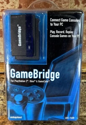 Adaptec GameBridge AVC-1400 Connect Game Console to PC Xbox PS2 GameCube VHS Hi8 - Image 1 of 4