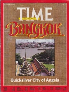 TIME-oct 24,1988-BANGKOK-QUICKSILVER CITY OF ANGELS. - Picture 1 of 4