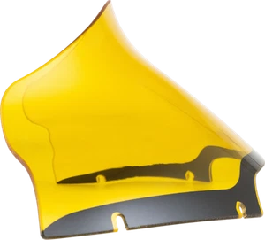 Klock Werks Kolor Flare 9" Yellow Windshield fits 2015-2023 Harley Road Glide - Picture 1 of 5