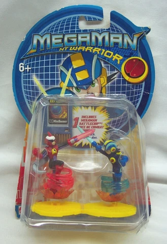 MEGA MAN NT WARRIOR PROTOMAN VS MEGA MAN Action Figure TOY NEW Battlechip Cover