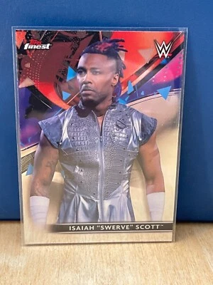 2021 Topps Finest - WWE Wrestling Card - Isaiah "Swerve" Scott #86 NXT - Image 1 of 2