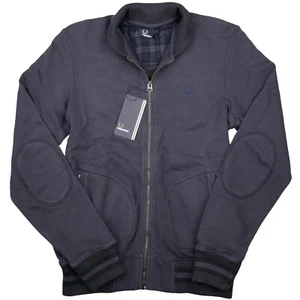 Fred Perry Herren Trainer Weste Hooded Zip Sweat Navy J1224P 226 5611 - Bild 1 von 20