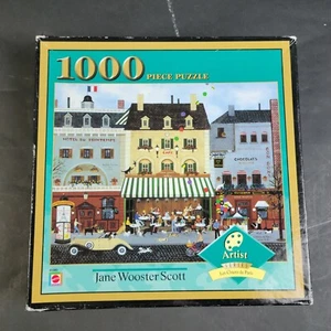 NEW Jane Wooster Scott MB 1000 piece puzzle LES CHIENS DE PARIS - Picture 1 of 3