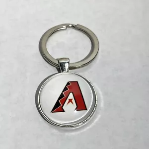 Arizona Diamondbacks MLB Metal Baseball Keychain - Picture 1 of 5