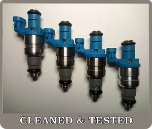 Injectors 12790825 for Opel Vectra C 2.0T Z20NET SAAB 9-3 2.0 Turbo set of 4 - Picture 1 of 4