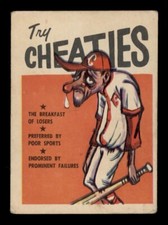 1960 LEAF FONEY ADS #61 CHEATIES